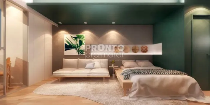 Flat com 1 quarto em Muro Alto