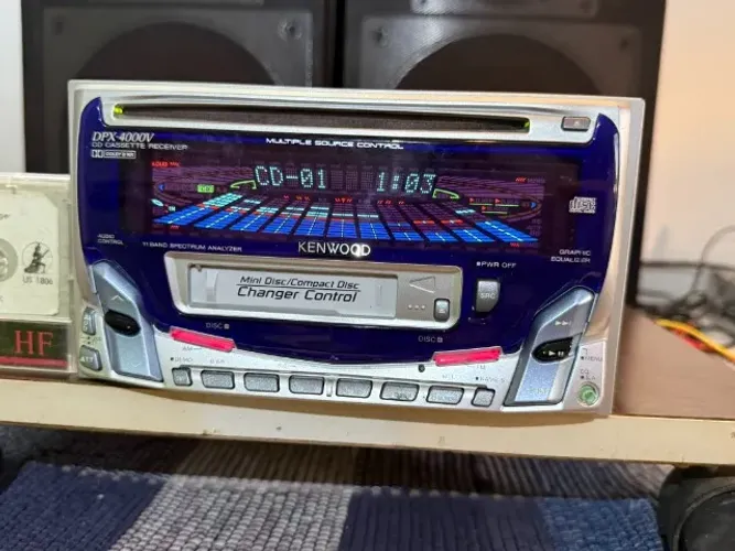 Raro Kenwood DPX-4000V Bluetooth