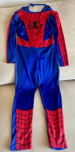Fantasia infantil homem aranha tamanho GG