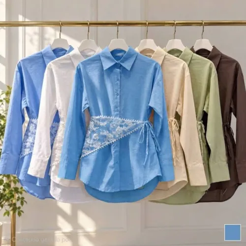 Camisa feminina 100% algodão G