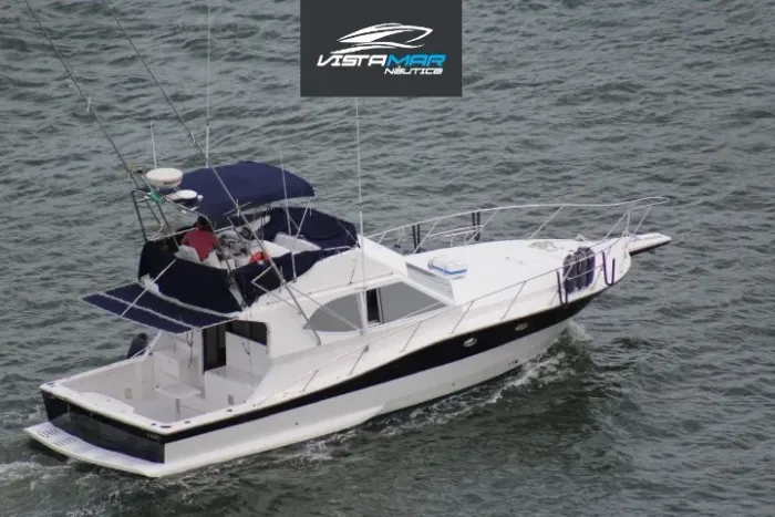 Lancha Carbrasmar 41 pés com Volvo D6 2015 (Refit 2018) (Ñ Focker, nx, fs, real, phantom)