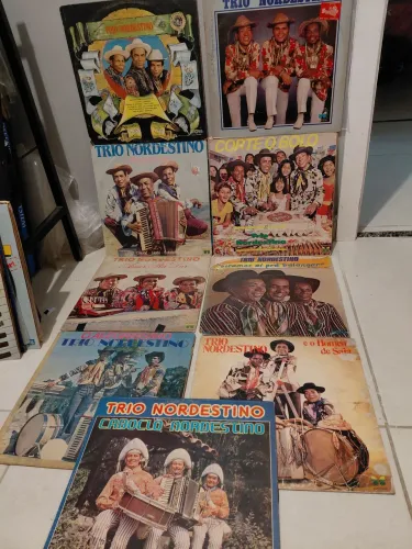 Lote Lp vinil trio nordestino