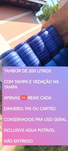 BOMBONAS 200 LITROS