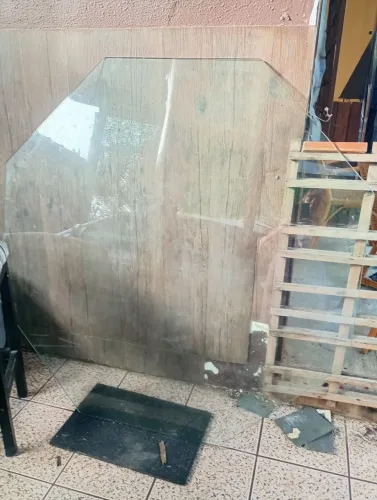 tampo de vidro