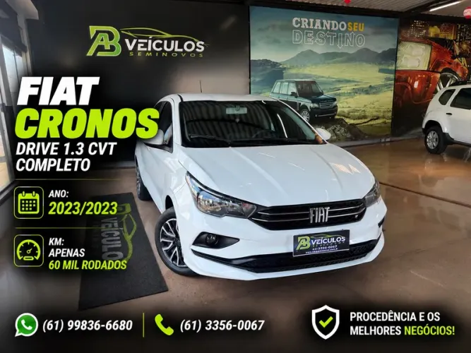 Fiat Cronos Drive 1.3 8V Flex Aut. 2023