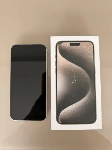 Iphone 15 Pro Max 512 GB Titânio Natural (prata)