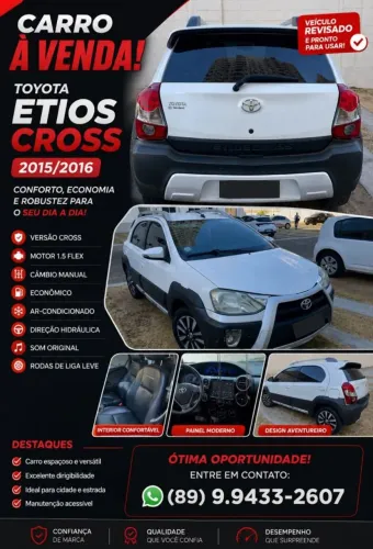 Toyota Etios Cross 1.5 Flex 16V 5P Mec. 2017