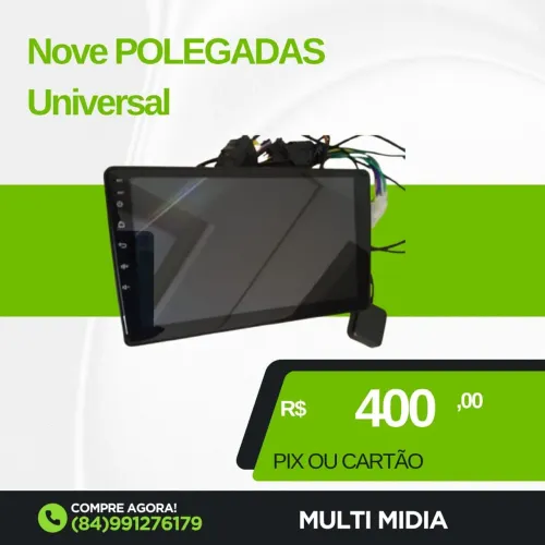 Multi mídia "9" polegadas 