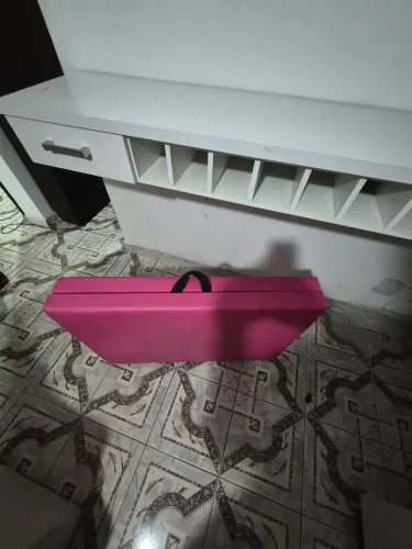 Maca dobrável com rodinhas