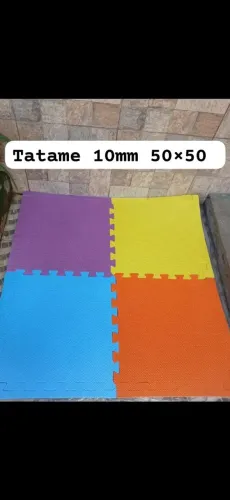 Tatame de EVA multicolorido 1×1 50×50