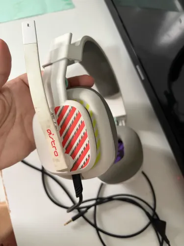 Headset Astro Branco - Ótimo Som e Confortável
