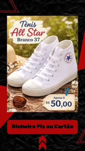 Tênis tipo ALL Star