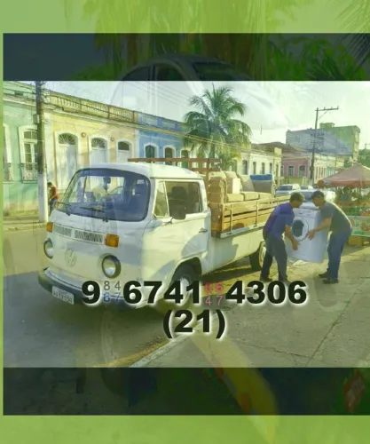Frete rápido para a Zona Sul, Centro e Tijuca! Agende sua mudança agora!