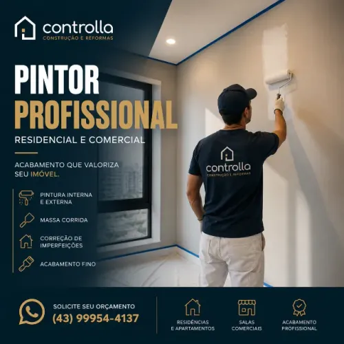 Pintor Residencial e Comercial