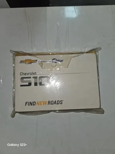 MANUAL DO PROPRIETÁRIO ORIGINAL DA CHEVROLET S10 S-10 2016 até 2024 COM BRINDE CAPINHA!