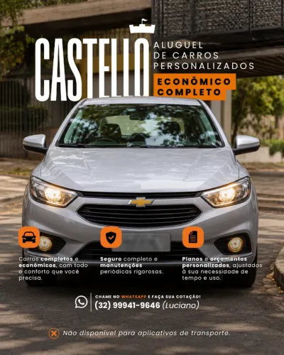 Aluguel de carros com planos personalizados | Econômico Completo