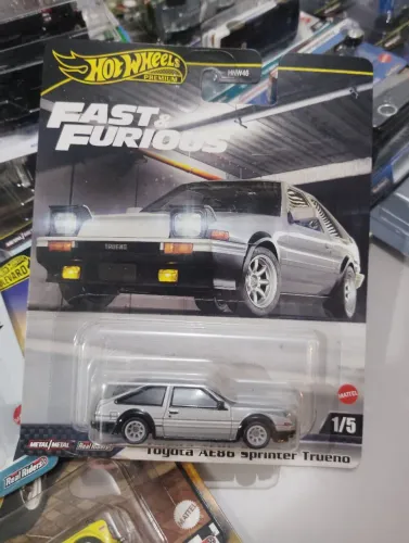 Hot Wheels Toyota Trueno AE86 Velozes e Furiosos