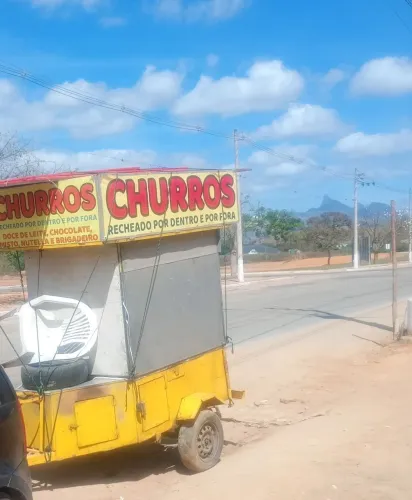 Reboque de churros completo