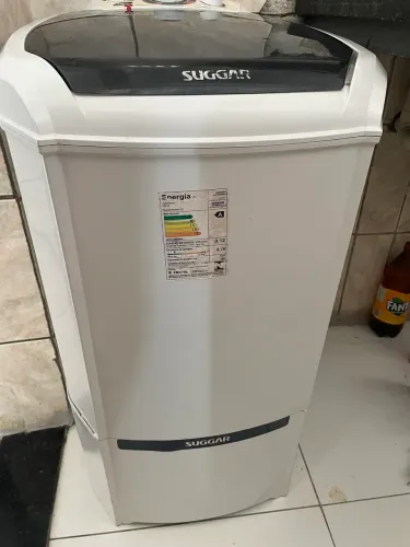 Tanquinho Suggar 15kg com motor de máquina de lavar 