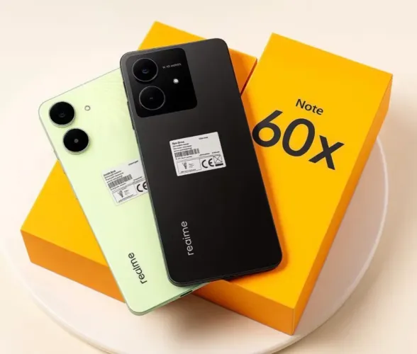 Realme Note 60x 04+128-R$750,00 Preto Verde Lacrado Entregamos