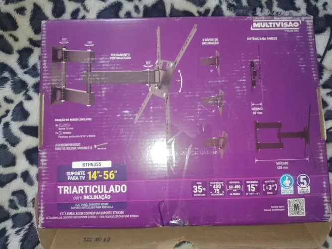 Vendo suporte tv Articulado
