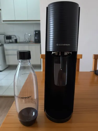SodaStream Terra Preta - Máquina de Gaseificar Água