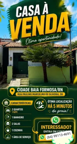 Vendo uma casa!
