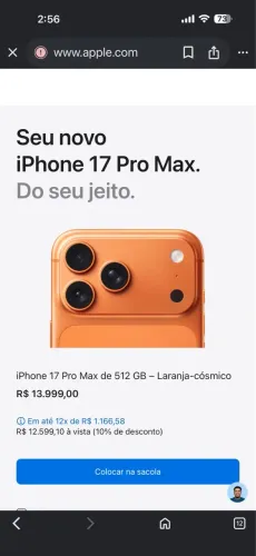 iPhone 17 pro max