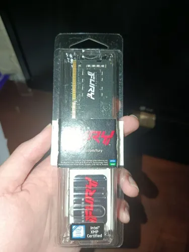 Memória Kingston Impact 8GB | KF432S20IB/8 | 3200 MHz CL20 DDR4 Acompanha NF Com Garantia