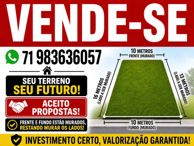 Terreno com ótima localização 