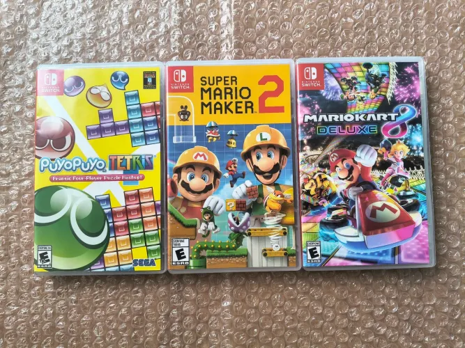 Lote 3 Games Nintendo Switch