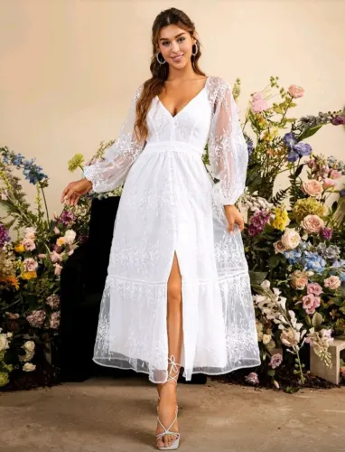 Vestido branco para noivas