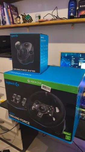 Volante Logitech G920 + Câmbio