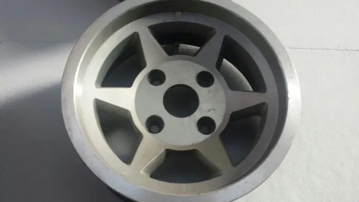 Rodas de Buggy Gaúcha aro 14 prata 4x130