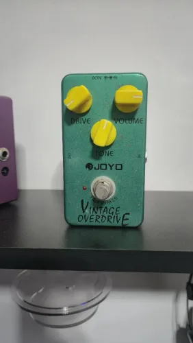 Pedal vintage overdrive 