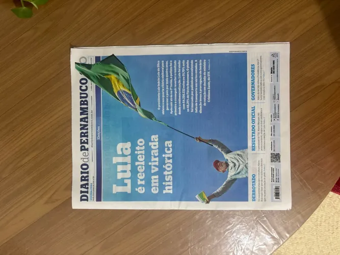 Jornal diário de PE reeleição LULA 2026