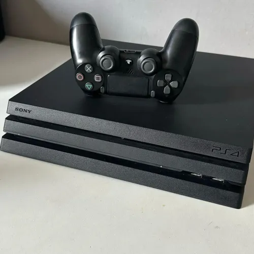 Playstation 4 Pro 4k Memória 1TB Completo (Aceito Cartão)