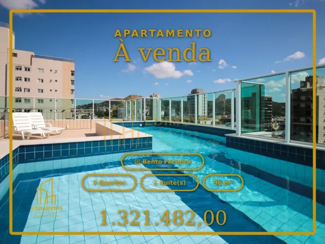 Pronto para Morar: Apartamento de 3 Quartos em Bento Ferreira, Vitória