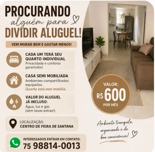 Aluguel de quarto