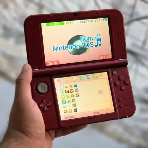 New Nintendo 3DS XL IPS tela superior - EXCELENTE - OPORTUNIDADE 