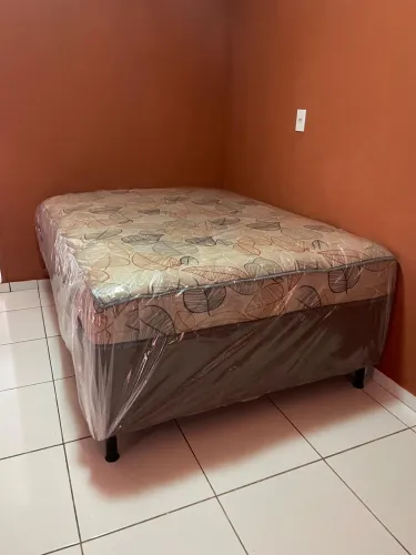 Cama de casal molas ensacadas