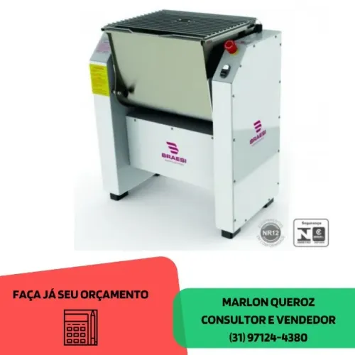 Amassadeira Rápida 15 Quilos Braesi