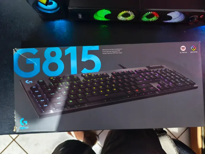 Teclado Logitech Play Advanced G815 920-008984 Ingles Preto