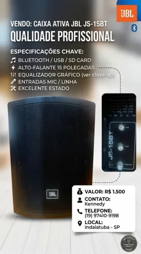 Caixa de som JBL
