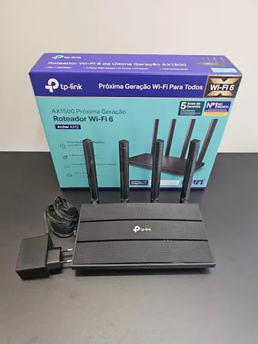 Roteador Gigabit Wi-Fi 6 Dual Band AX1500 - TP-Link