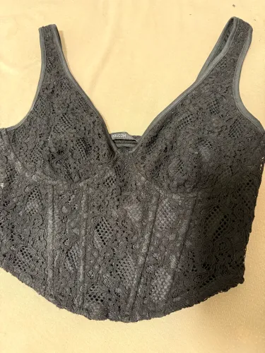 Corset renda preto YOUCOM
