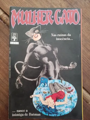 Gibi Mulher-Gato editora Abril Jovem