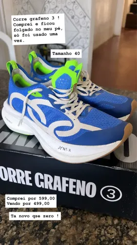 Sapato CORRE GRAFENO 3 !!