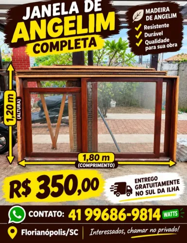 Vendo Janela em Angelim