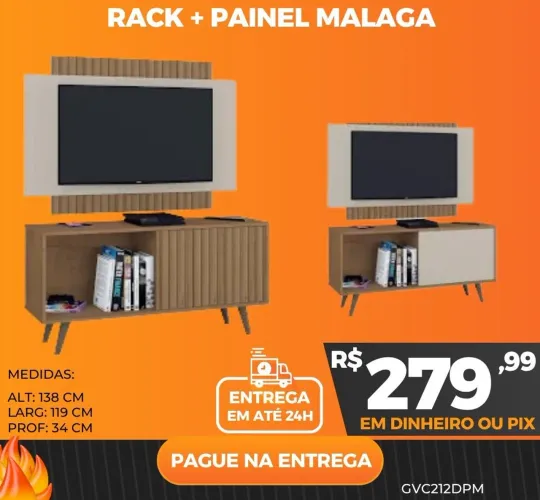 Rack painel Málaga